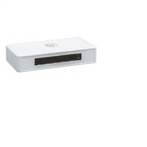 Manhattan 560696 switch No administrado L2 Gigabit Ethernet (10/100/1000) Blanco
