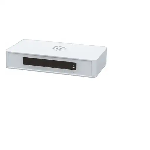 Manhattan 560696 switch No administrado L2 Gigabit Ethernet (10/100/1000) Blanco