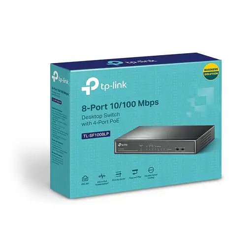 TP-Link TL-SF1008LP switch No administrado Fast Ethernet (10/100)