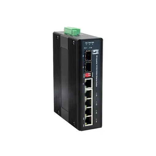 LevelOne IES-0600 switch Gigabit Ethernet (10/100/1000) Negro