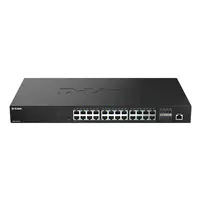 D-Link DMS-1250-28/E switch Gestionado L2 2.5G Ethernet (100/1000/2500) Negro