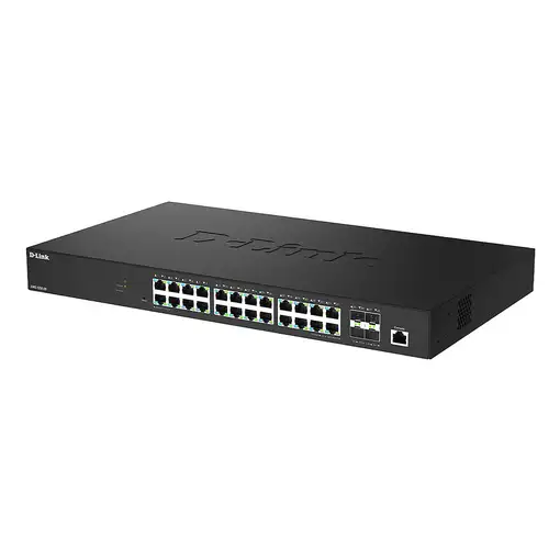 D-Link DMS-1250-28/E switch Gestionado L2 2.5G Ethernet (100/1000/2500) Negro