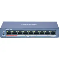 Hikvision DS-3E0109P-E/M(B) switch No administrado L2 Fast Ethernet (10/100) Energ