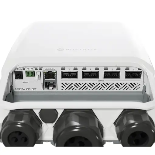 Mikrotik CRS504-4XQ-OUT switch Gestionado L3 Fast Ethernet (10/100)