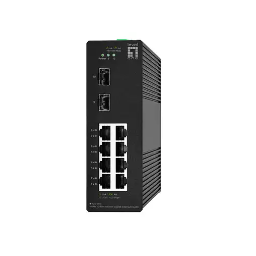 LevelOne IGS-2110 switch Gestionado L2 Gigabit Ethernet (10/100/1000) Negro LevelOne IGS-2110 switch Gestionado L2 Gigabit Ethernet (10/100/1000) Negro