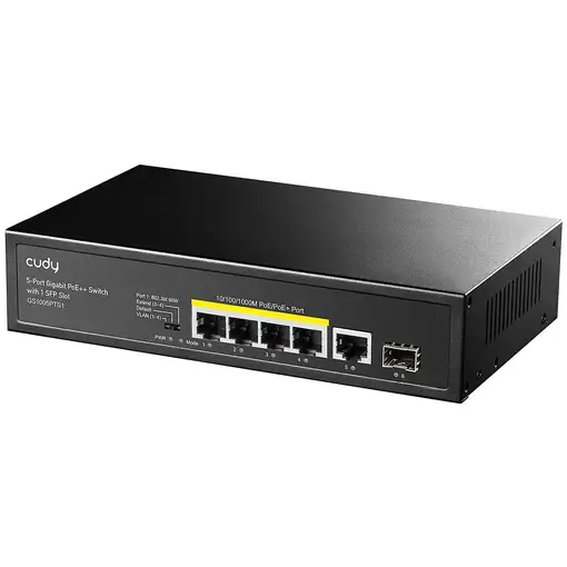 Cudy GS1005PTS1 switch Gigabit Ethernet (10/100/1000) Energía sobre Ethernet (PoE)
