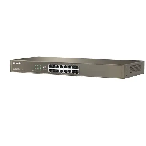 Tenda TEG1016G switch No administrado Gigabit Ethernet (10/100/1000) 1U Azul