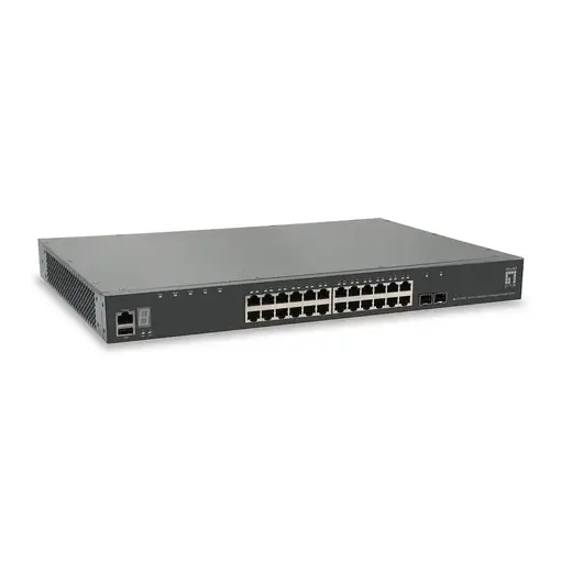 LevelOne GTL-2891 switch Gestionado L3 Gigabit Ethernet (10/100/1000) Gris