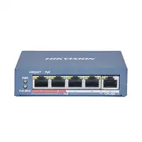 Hikvision DS-3E0105P-E(B) switch No administrado L2 Fast Ethernet (10/100)