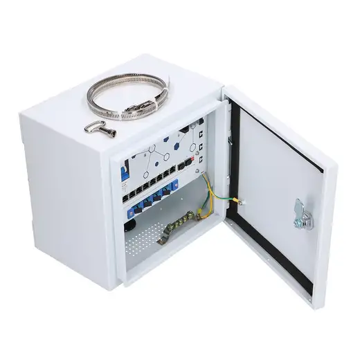 Extralink Interruptor PoE para exterior Atlas 8x RJ45 1000Mbps PoE, 2x SFP, 120W,