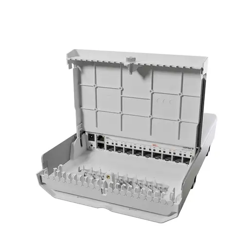 Mikrotik netFiber 9 Gigabit Ethernet (10/100/1000) Energía sobre Ethernet (PoE) Bl