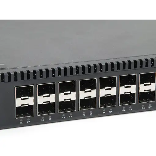 LevelOne GTL-2872 switch Gestionado L3 Negro