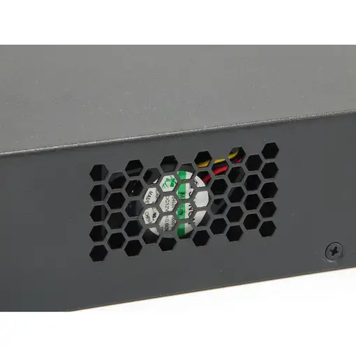 LevelOne GTL-2872 switch Gestionado L3 Negro