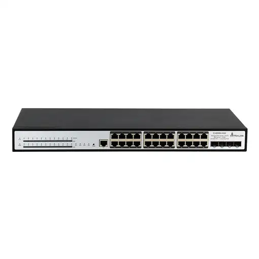 Extralink Conmutador PoE Chiron Pro 24x RJ45 1000Mb/s PoE, 4x SFP+, L3, 370W Extralink Conmutador PoE Chiron Pro 24x RJ45 1000Mb/s PoE, 4x SFP+, L3, 370W