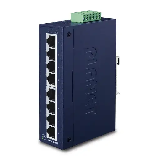 PLANET ISW-801T switch No administrado L2 Fast Ethernet (10/100) Azul