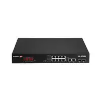 Edimax GS-5210PL switch Gestionado Gigabit Ethernet (10/100/1000) Negro