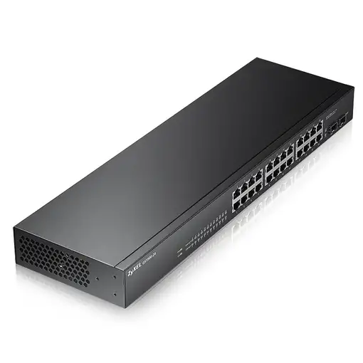 Zyxel GS1900-24 Gestionado L2 Gigabit Ethernet (10/100/1000) Negro