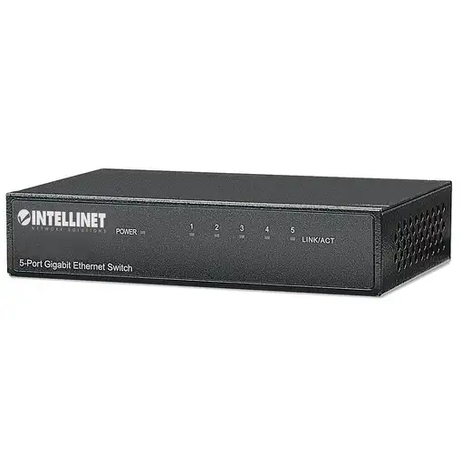 Intellinet 530378 switch Gigabit Ethernet (10/100/1000) Negro