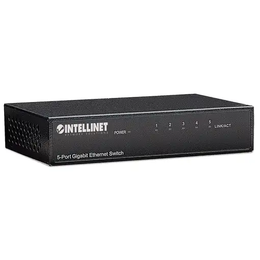 Intellinet 530378 switch Gigabit Ethernet (10/100/1000) Negro