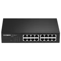 Edimax GS-1016 V2 switch Gestionado Gigabit Ethernet (10/100/1000) Negro