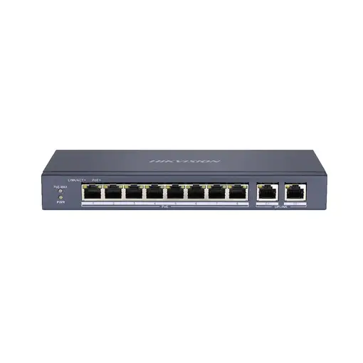 Hikvision DS-3E0310P-E/M switch No administrado L2 Fast Ethernet (10/100) Energía