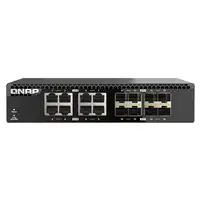 QNAP QSW-3216R-8S8T switch No administrado L2 10G Ethernet (100/1000/10000) Negro