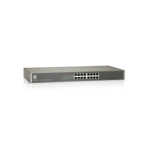 LevelOne Switch Fast Ethernet de 16 puertos