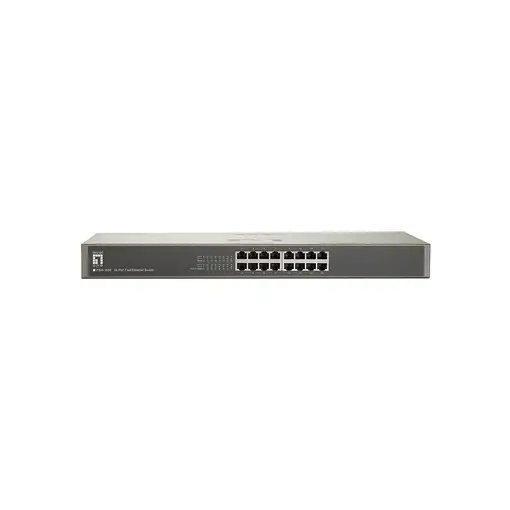 LevelOne Switch Fast Ethernet de 16 puertos