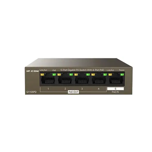 IP-COM Networks G1105PD switch No administrado L2 Gigabit Ethernet (10/100/1000)
