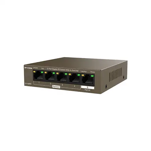 IP-COM Networks G1105PD switch No administrado L2 Gigabit Ethernet (10/100/1000)