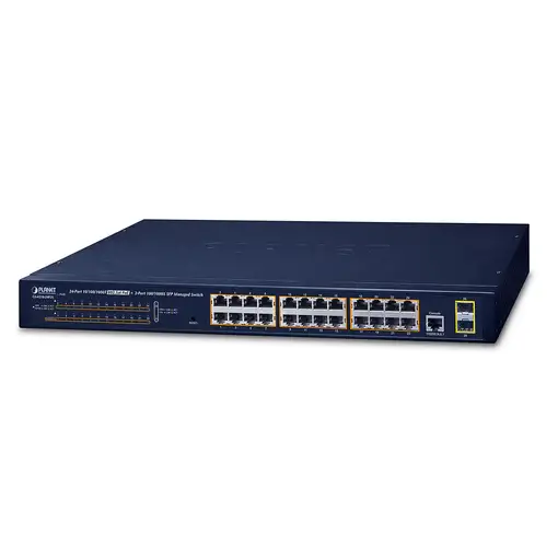 PLANET GS-4210-24P2S switch Gestionado L2/L4 Gigabit Ethernet (10/100/1000)