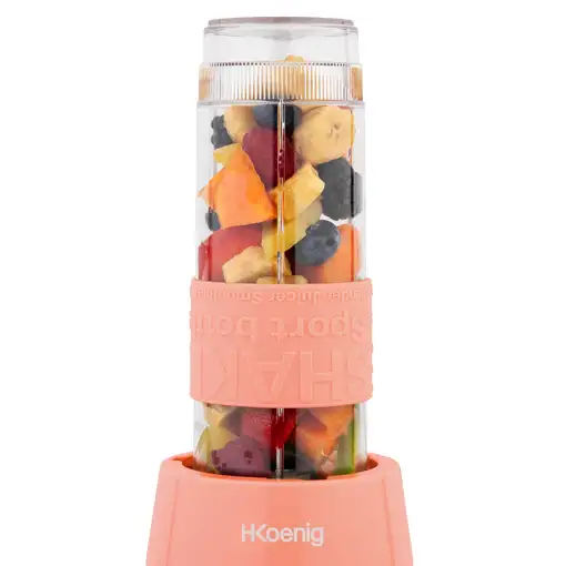 Batidora De Vaso Portátil Smoo10 H.koenig Rojo