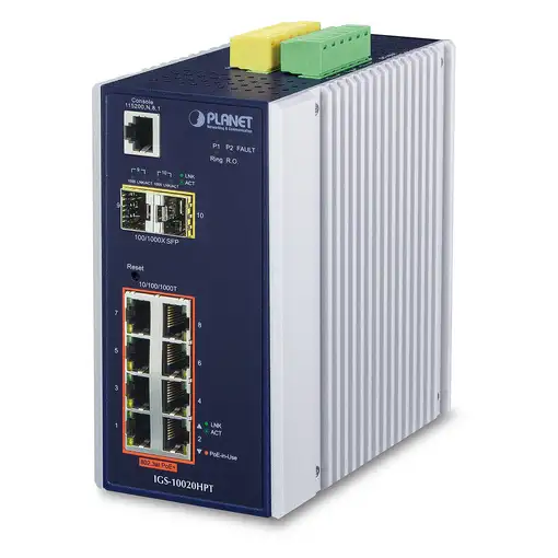 PLANET IGS-10020HPT switch Gestionado L2+ Gigabit Ethernet (10/100/1000)