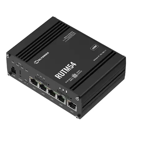 Teltonika RUTM54 router inalámbrico Gigabit Ethernet Doble banda (2,4 GHz / 5 GHz)