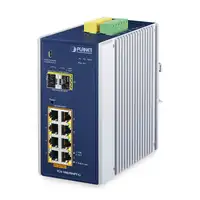 PLANET DIN-Rail L2+/L3 Manageable Gestionado L2+ Gigabit Ethernet (10/100/1000) En