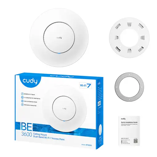 Cudy AP3600 punto de acceso inalámbrico 3570 Mbit/s Blanco