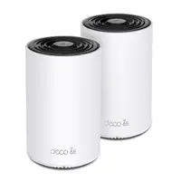 TP-Link Deco XE75 Pro (2-pack) Tribanda (2.4 GHz / 5 GHz / 6 GHz) Wi-Fi 6E (802.11
