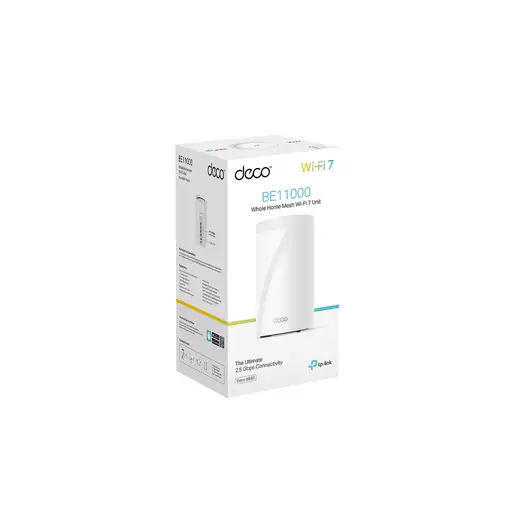TP-Link Deco BE65 Tribanda (2.4 GHz / 5 GHz / 6 GHz) Wi-Fi 7 (802.11be) Blanco