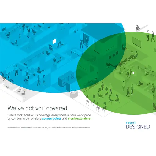 Cisco CBW140AC 867 Mbit/s Blanco Energía sobre Ethernet (PoE)