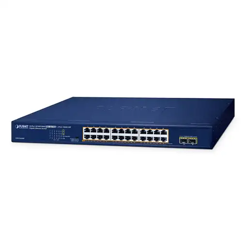 PLANET GSW-2620HP switch No administrado 10G Ethernet (100/1000/10000) Energía sob