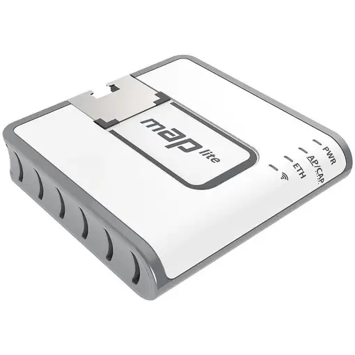 Mikrotik mAP lite Blanco Energía sobre Ethernet (PoE)