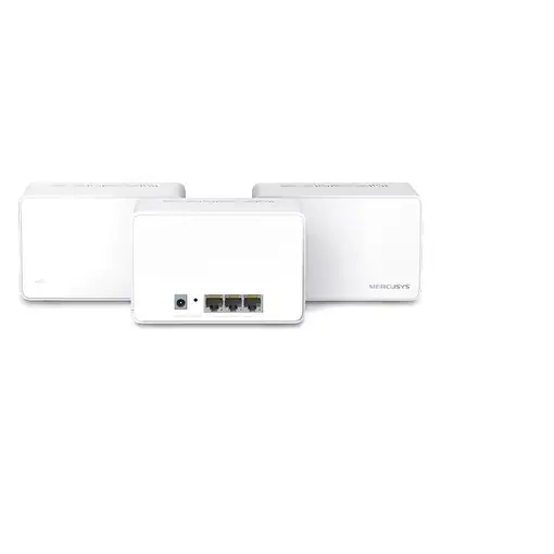 Mercusys Halo H80X (3-pack) Doble banda (2,4 GHz / 5 GHz) Wi-Fi 6(802.11ax) Blanco
