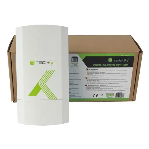 Techly I-WL-CPE120 punto de acceso inalámbrico 300 Mbit/s Blanco