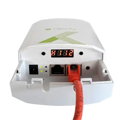 Techly I-WL-CPE120 punto de acceso inalámbrico 300 Mbit/s Blanco