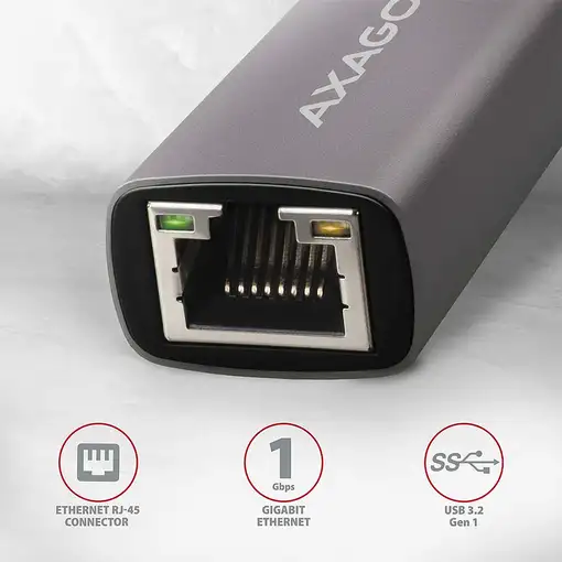 Axagon ADE-TRC adaptador y tarjeta de red Ethernet 1000 Mbit/s