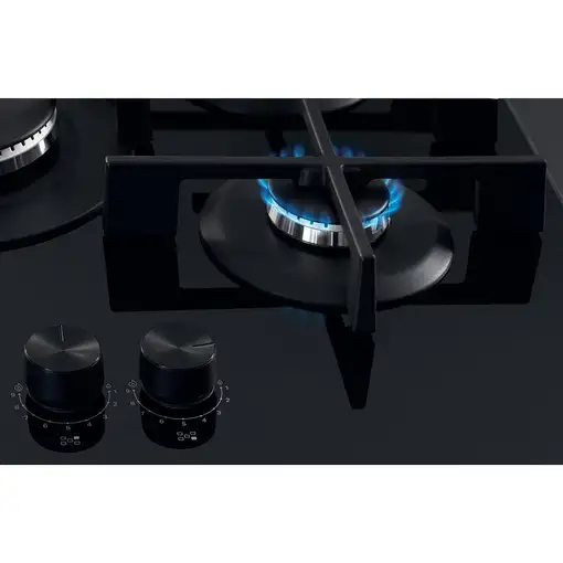 Whirlpool AKWL 728/NB Negro Integrado 75 cm Encimera de gas 5 zona(s)
