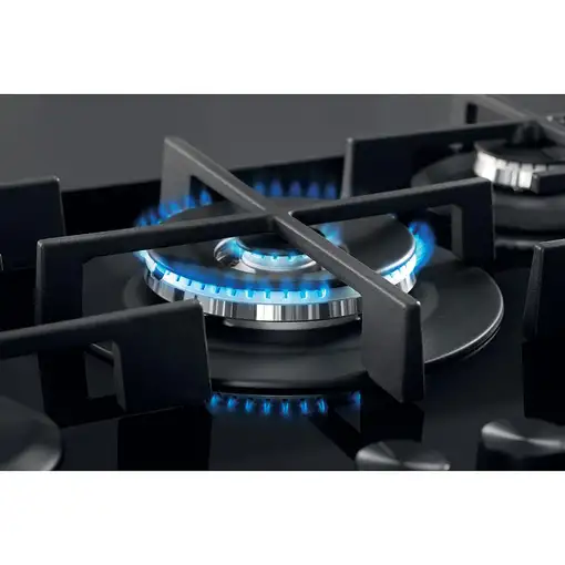 Whirlpool AKWL 728/NB Negro Integrado 75 cm Encimera de gas 5 zona(s)