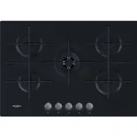 Whirlpool AKWL 728/NB Negro Integrado 75 cm Encimera de gas 5 zona(s)