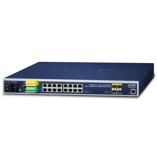 PLANET IGS-5225-16T4S switch Gestionado L2+ Gigabit Ethernet (10/100/1000) 1U Azul