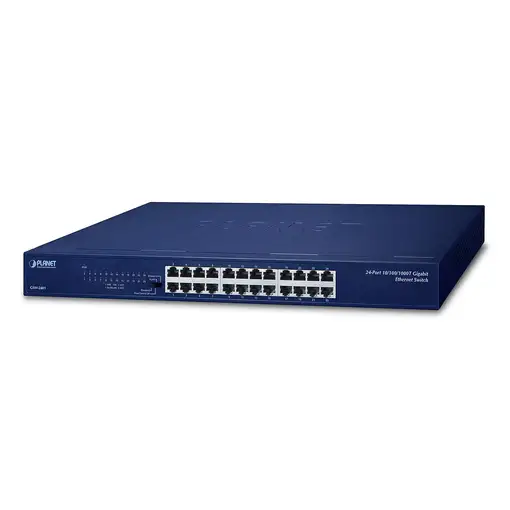 PLANET GSW2401 switch No administrado Gigabit Ethernet (10/100/1000) 1U Azul